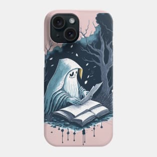 Ghost reading letters Phone Case