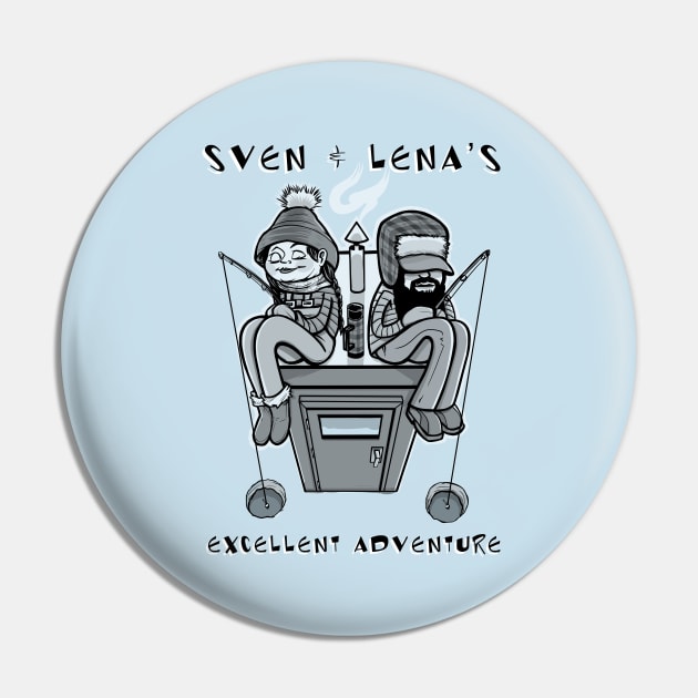 Sven & Lena's Excellent Adventure Pin by mjheubach