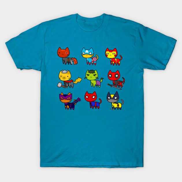 cat avengers t shirt