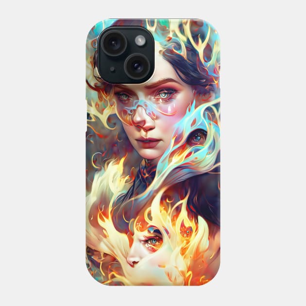 Fire Godess Phone Case by DeeplyDreaming