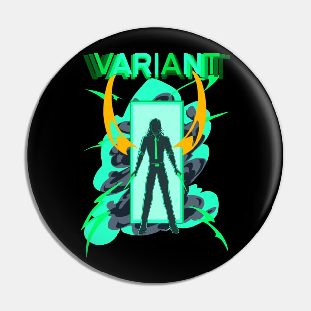 Loki Variant Pin by ShrikeDesigns