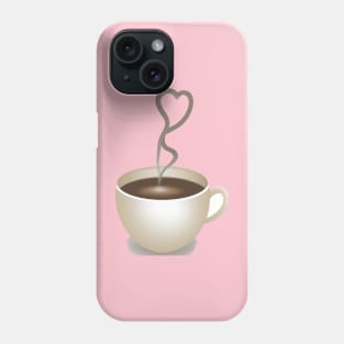 Coffee for both of us. Phone Case