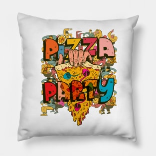 Pizza party Pillow