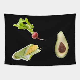 Vegetable sticker pack Tapestry