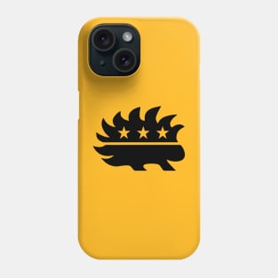 Libertarian Porcupine Black Phone Case