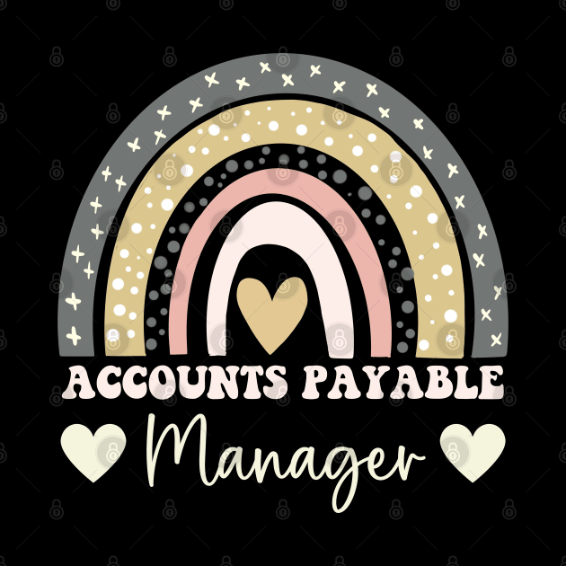 Accounts Payable Vintage Retro Accounts Payable Manager by Printopedy