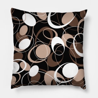 Retro 60s Ovals Pillow