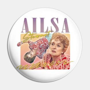 Ailsa Stewart - Home & Away - 80s Aesthetic Fan Art Pin