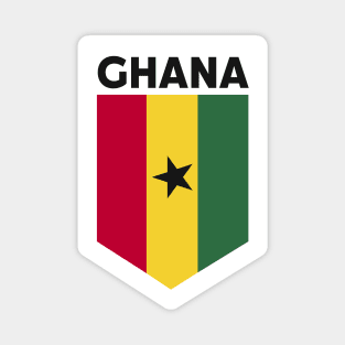 Ghana Flag Emblem Magnet