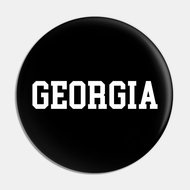 Georgia Pin by redsoldesign