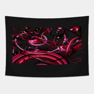 Rose Splatter Tapestry