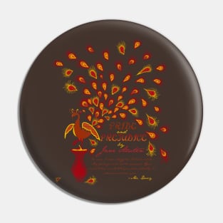 Paisley Peacock Pride and Prejudice: Fall Pin