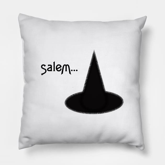 Salem MA Pillow by amigaboy