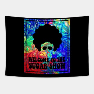 Welcome to the Sugar Show Tapestry