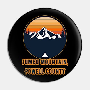 Jumbo Mountain, Powell County Pin