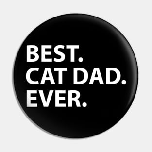 Best cat dad Pin