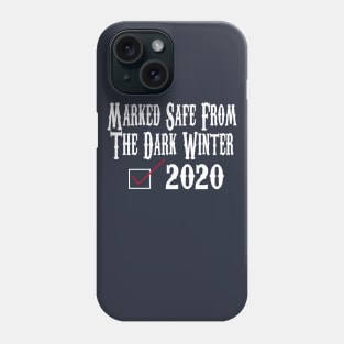 Marked Safe From The Dark Winter Presidential Debate 2020 Election Phone Case