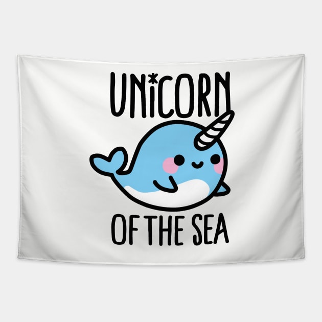 Unicorn of the sea Tapestry by LaundryFactory