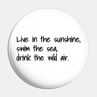 Emerson Quote Pin