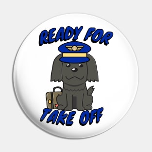 Funny Sheepdog is a pilot Pin