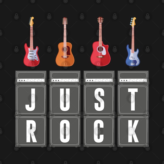 Guitars Just Rock Music by mstory