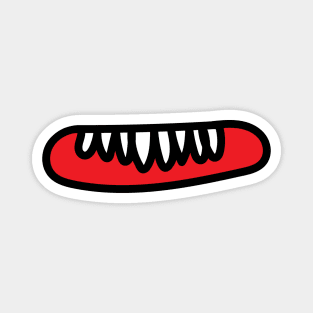 Monster Mouth - Wide Magnet