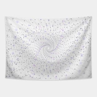 Abstract funnel of lilac diamonds Tapestry