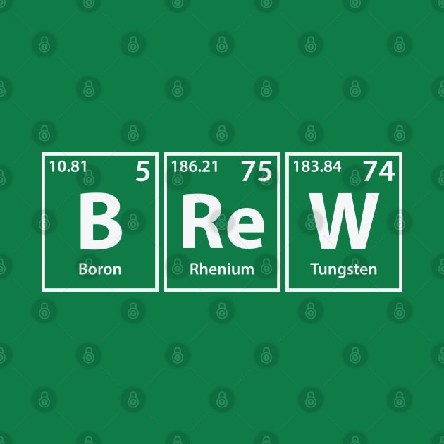 Brew (B-Re-W) Periodic Elements Spelling by cerebrands