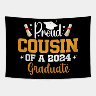 Proud cousin class of 2024 graduate cousin Graduation Tapestry