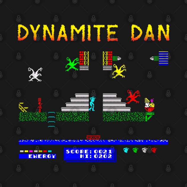 Mod.9 Arcade Dynamite Dan Video Game by parashop