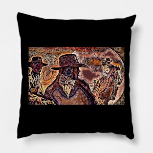 Wild West Nostalgia Pillow