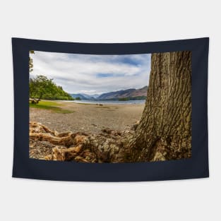 Derwentwater Trees And Mountains Tapestry
