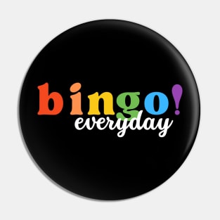 Bingo Everyday Pride LGBTQ+ Pin