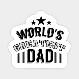 World's Greatest Dad Magnet