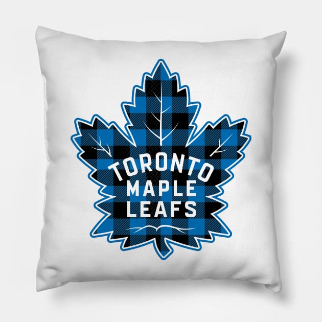 Toronto Maple Leafs Sports Pillow by Cika Ciki