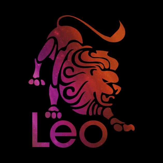 Leo Galaxy Zodiac Sign by snapoutofit