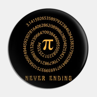 Never Ending Pi Pin