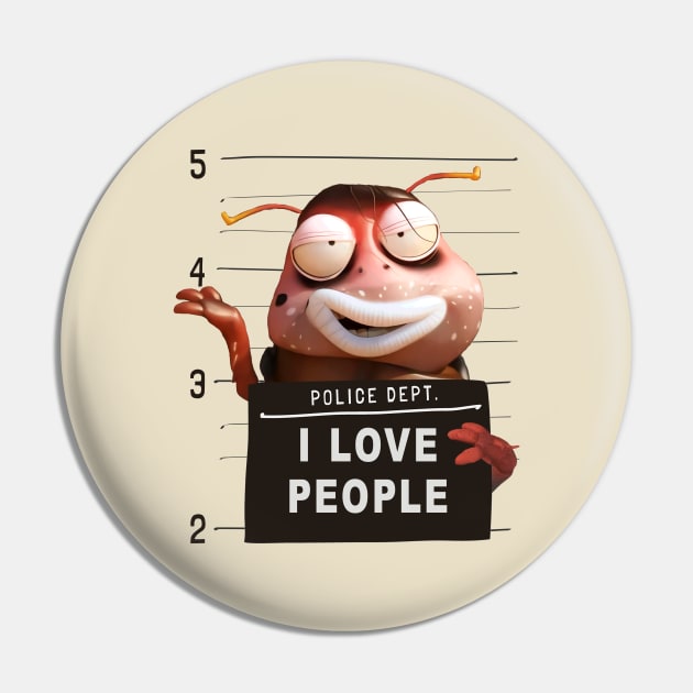 POLICE DEPT : I LOVE BROWN PEOPLE Pin by Greater Maddocks Studio