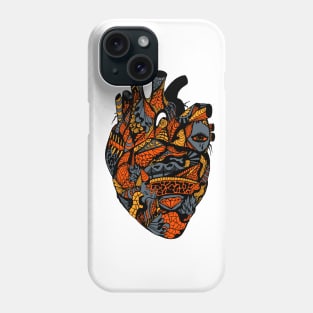 Orangrey Transparent Heart Phone Case