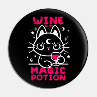 Wine magic potion Pin