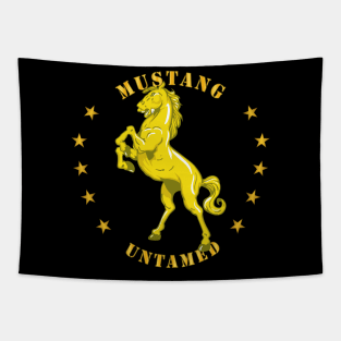 Mustang - Untamed w Stars Tapestry