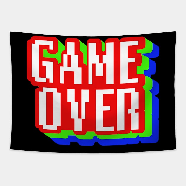 Game Over Tapestry by skauff