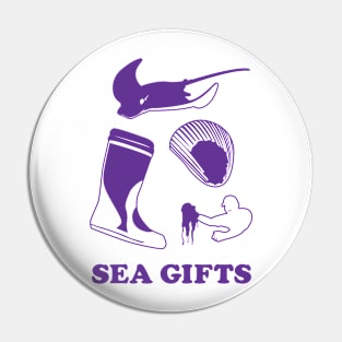 Sea Gifts Pin