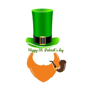 Brown beard st. Patricks day T-Shirt