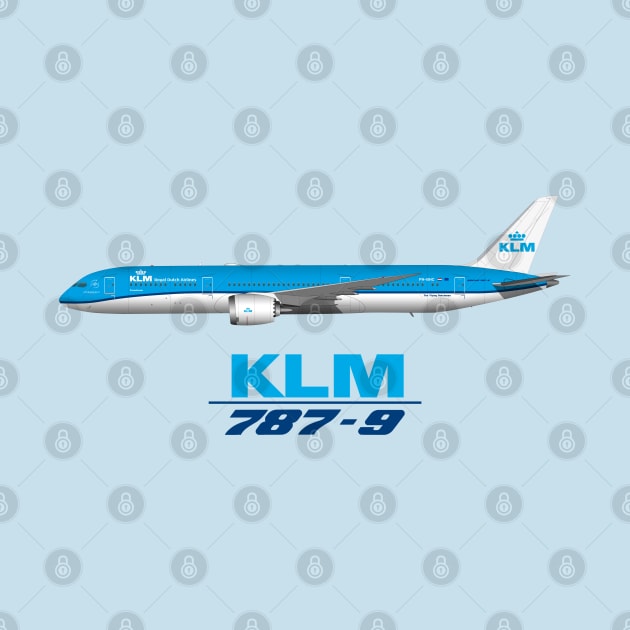 KLM 787-9 by SteveHClark