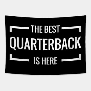 The Best Quarterback Is Here, Game day football Tapestry