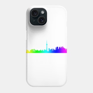 Canada - Toronto Skyline Rainbow _004 Phone Case