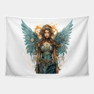 Steampunk Angel #4 Tapestry