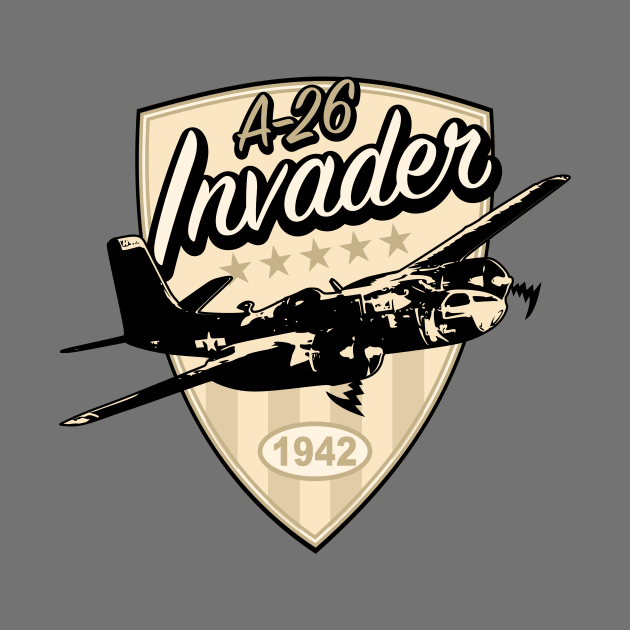 A-26 Invader by Tailgunnerstudios