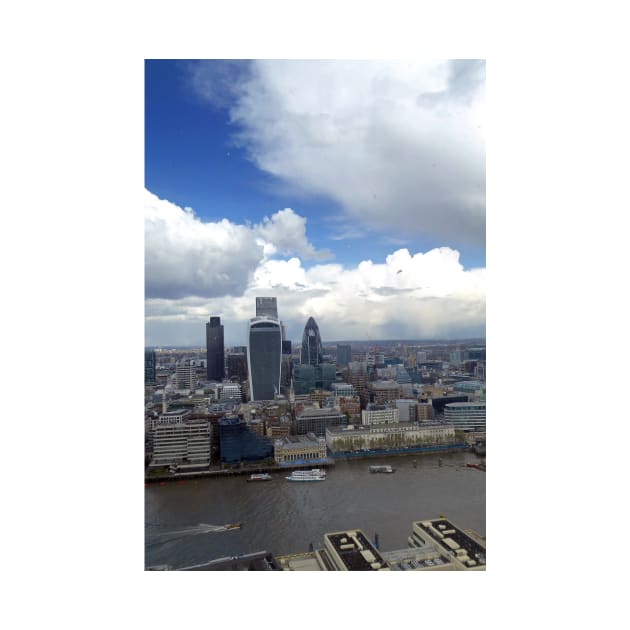 London City Skyline Cityscape England by AndyEvansPhotos